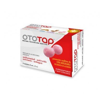 Ototap Tapones Oídos Cera 6uds